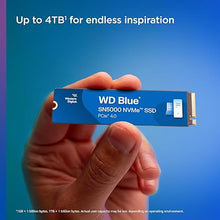 Load image into Gallery viewer, Western Digital 1TB WD Blue SN5000 NVMe Internal Solid State Drive SSD - PCIe Gen 4.0, M.2 2280, Up to 5,150 MB/s - WDS100T4B0E
