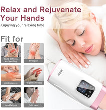 Load image into Gallery viewer, Hand Massage Electric Hand Massager with Compression, Pressure Point Therapy Massager for Arthritis, Pain Relief, Carpal Tunnel and Finger Numbness for Family
