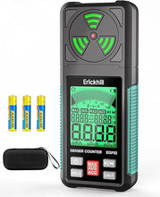 Load image into Gallery viewer, ERICKHILL Geiger Counter, Electromagnetic Nuclear Radiation Detector, Portable Beta Gamma X-ray Radiation Dosimeter with LCD Display for Home, Radioactive Mineral Mining, EGF02
