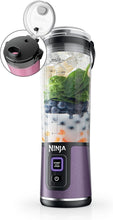 Load image into Gallery viewer, Ninja Blast Portable Blender, Cordless, 18oz. Vessel, Personal Blender for Shakes &amp; Smoothies, BPA Free, Leakproof Lid &amp; Sip Spout, USB-C Rechargeable, Dishwasher Safe Parts, Metallic Purple, BC151PL
