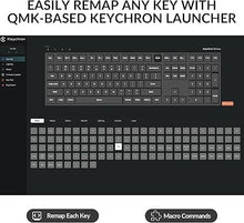 Load image into Gallery viewer, Keychron V6 Max Wireless Custom Mechanical Keyboard, 2.4 GHz Bluetooth QMK Full-Size Layout RGB with Hot-swappable Gateron Red Switch Compatible with Mac Windows Linux
