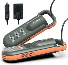 Load image into Gallery viewer, XCMAN Portable Shoe Dryers and Boot Dryer，Boot dryer for winter Boots, Work Boots, Rain Boots, Tennis Shoes, Ski Boot Liners,With integrated fan and heater-Ultra Silent | 12V DC/AC Converter| US Plug
