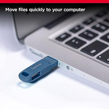 Load image into Gallery viewer, SanDisk 512GB Ultra Drive Dual Go USB Type-C Flash Drive, Blue - SDDDC3-512G-G46NB
