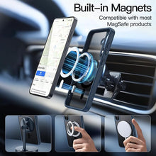 Load image into Gallery viewer, JETech Magnetic Case for Samsung Galaxy S25+ / S25 Plus 5G, Compatible with MagSafe, Translucent Matte Back Shockproof Phone Cover (Storm Blue)
