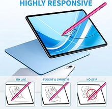 Load image into Gallery viewer, DRYMOKINI Stylus Pen, Active Stylus Pen Touch Screens Compatible for Android and iOS Tablet/Phones, Rechargeable Universal Stylus Pencil Compatible for A-pple/i-Pad/Phone Tablet, BabyPink
