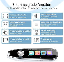 Load image into Gallery viewer, Vormor X7 PRO Pen Scanner Reader 112 Languages OCR Digital Scanning Translation Pen Text-to-Speech Device, Reader Pen for Dyslexia, Text Excerpt, Photo Translation, Dictionay Pen for Students Adults
