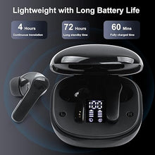 Load image into Gallery viewer, Real time Smart Translator Earbuds,138 Languages Language Translator,Fast Reaction with Noise Cancelling,Bluetooth Earphones,Free Mode,Touch Mode to Control Translation,Speaker Mode
