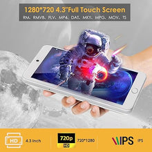 Load image into Gallery viewer, 160GB MP3 Player with Bluetooth and WiFi, 4.3&quot; Full Touch Screen, Digital MP4 MP3 Player, Lossless Music HiFi Sound Quality, MP3 MP4 Player for Kids
