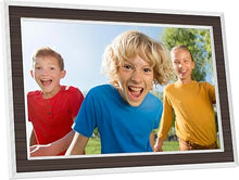 Load image into Gallery viewer, Digital Picture Frame 10.1 Inch WiFi Digital Photo Frame, 16GB Memory IPS HD Touch Screen Picture Frame, Auto-Rotate Slideshow, Wall-Mounted, Easy to Setup to Share Photos or Video via Uhale APP
