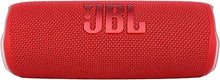 Load image into Gallery viewer, JBL Flip 6 Portable Bluetooth Speaker, deep bass, IPX7 Waterproof, for Home, Outdoor and Travel (Red) (JBLFLIP6RD) + USB Adapter + Microfiber Cloth
