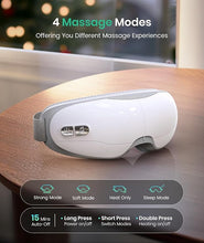 Load image into Gallery viewer, Eye Massager - Christmas Birthday Gifts for Women Men, Heated Eye Massager for Migraines, Relaxation Gifts for Women, Gifts for Mom, Reduce Eye Strain Dry Eye Migraine Relief
