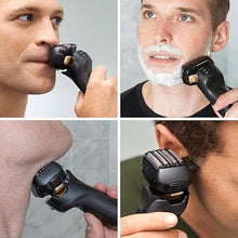 Load image into Gallery viewer, Panasonic Electric Razor for Men, Electric Shaver, ARC5 with Premium Automatic Cleaning and Charging Station, Wet Dry Shaver Men, Cordless Razor, with Pop-Up Trimmer ES-LV97-K, Black
