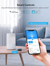 Load image into Gallery viewer, Govee WiFi Thermometer Hygrometer H5179 Bundle with Smart WiFi Humidifiers for Bedroom, Top Fill Cool Mist Humidifiers for Baby and Plants, Work with Alexa, Auto Humidity Adjustment,
