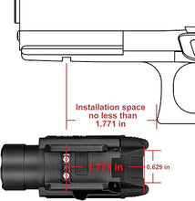 Load image into Gallery viewer, OLIGHT PL-Pro Valkyrie 1500 Lumens Rechargeable Weaponlight Rail Mount Tactical Flashlight with Strobe
