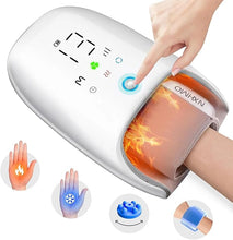 Load image into Gallery viewer, FSA HSA Eligible Hand Massager with Heat and Compression, 6 Levels Pressure Massager for Arthritis and Carpal Tunnel Relief,Hand Massager with Kneading Rollers, Finger Wrist Massager
