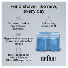 Load image into Gallery viewer, Braun Clean &amp; Renew Refill Cartridges CCR, Replacement Shaver Cleaner Solution for Clean&amp;Charge Cleaning System, Pack of 6
