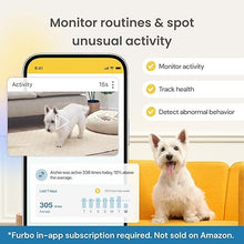 Load image into Gallery viewer, Furbo 360° Dog Camera + Nanny Bundle: Home Security &amp; Dog Safety Alerts, Rotating Pet Treat Dispenser Camera with Speaker, Smart Home Indoor Cam w Phone App (Additional Subscription Required at Setup)
