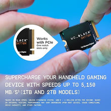 Load image into Gallery viewer, WD_BLACK 1TB SN770M M.2 2230 NVMe SSD for Handheld Gaming Devices, Speeds up to 5,150MB/s, TLC 3D NAND, Great for Steam Deck and Microsoft Surface - WDBDNH0010BBK-WRSN
