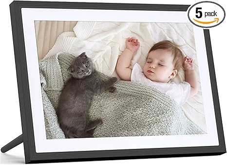 Frameo Digital Picture Frame 10.1 inch Digital Photo Frame with 1920 * 1200 IPS Full HD Touchscreen, 16GB WiFi Digital Picture Frame, Share Photos or Videos Instantly via Frameo App from Anywhere