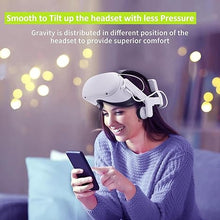 Load image into Gallery viewer, TechKen Headphone Comfort Battery Head Strap 8000mAh Compatible with Quest 2 Accessories On-Ear Audio Elite Strap Replacement for Enhanced Sound, Elite Head Strap for Meta/Oculus Quest 2
