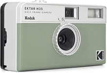 Load image into Gallery viewer, KODAK EKTAR H35 Half Frame Film Camera, 35mm, Reusable, Focus-Free, Lightweight, Easy-to-Use (Sage) (Film &amp; AAA Battery are not Included)
