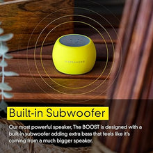 Load image into Gallery viewer, U Boost Speaker | Glow in Dark | Stylish Small Portable Wireless Bluetooth 5.0 | Built-in Mic &amp; Remote Shutter | Perfect Speaker for Parties, Travel! Rich Sound &amp; Big Bass | Glow Coral Red
