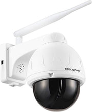 Load image into Gallery viewer, 940nm RTSP PTZ Camera Outdoor WiFi for Home Security Human Tracking, Surveillance Cameras Motion Detection, 50FT Hidden Night Vision, 32G SD Card Wide Angle Siren 2-Way Audio Waterproof
