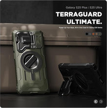 Load image into Gallery viewer, VRS DESIGN Terra Guard Ultimate for Galaxy S25 Ultra Case (2025), Premium Protective Case with Full Camera Lens Protection &amp; Magnetic Wireless Charging and Accessory Compatibility (Metallic Orange)
