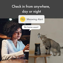 Load image into Gallery viewer, Furbo 360° Cat Camera: Home Security Camera with Meowing Alerts, Rotating Pet Treat Camera with Phone App, Smart Home Indoor Kitty Cam with 2-Way Speaker and Night Vision (No Subscription Required)
