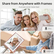 Load image into Gallery viewer, Digital Picture Frame?Built-in 32GB| WiFi Digital Photo Frame with 10.1&quot; Touch Display, Send Picture/Video via Frameo/USB/Micro SD, Easy Setup, Great Gifts| Rose Pink
