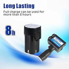 Load image into Gallery viewer, Handheld Inkjet Printer Gun with Quick-Drying Ink Cartridge &amp; 4.5 Inch Touch Screen - Supports 28 Languages &amp; QR Code Barcode - Ideal for Printing Production Dates, Times, Logos &amp; Batches
