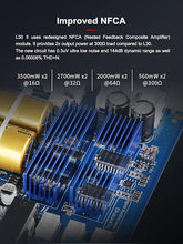 Load image into Gallery viewer, TOPPING L30II NFCA Linear Headphone Amp - 6.35mm Jack 3.5mm Adaptor RCA Input and Output 37Vpp high Output Voltage Mini HiFi Amp Audio Hi-Res Preamplifier (Black)
