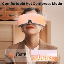 Load image into Gallery viewer, TOLOCO Eye Massager with Heat, FSA/HSA Eligible Eye Mask Massager for Migraines with Bluetooth Music, Face Massager for Eye Strain, Improve Sleep, Wedding, Birthday Gifts for Women/Men
