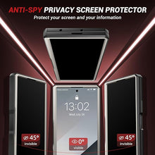 Load image into Gallery viewer, TONGATE 360° Spin Magnetic Stand for Z Fold 7 Case with Privacy Screen Protector, [Compatible with Magsafe] [Anti Spy] [360° Ring Holder] Full-Body Shockproof Case for Samsung Galaxy Z Fold 7, Tigray
