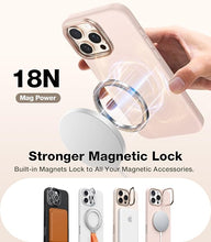 Load image into Gallery viewer, TORRAS Case for iPhone 16 Pro Case Silicone, Compatible with MagSafe, Liquid Silicone Case with Stand, Soft Grip 12FT Shockproof 16 Pro Case, Anti-Scratch Microfiber Lining 6.3&#39;&#39;, Desert Titanium
