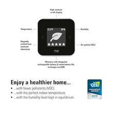 Load image into Gallery viewer, Eve Room - Indoor air Quality Sensor to Monitor air Quality (VOC), Temperature &amp; Humidity, Apple HomeKit Technology, Bluetooth and Thread
