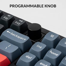 Load image into Gallery viewer, Keychron V3 Wired Custom Mechanical Keyboard Knob Version, TKL QMK/VIA Programmable Macro with Hot-swappable Keychron K Pro Red Switch Compatible with Mac Windows Linux Carbon Black (Non-Transparent)
