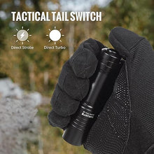 Load image into Gallery viewer, ThruNite Archer Pro V2 EDC Flashlight - 950 Lumens, USB-C Rechargeable, Tail Switch LED, Pocket-Sized for Camping, Outdoors &amp; Emergencies - Neutral White, Black
