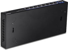Load image into Gallery viewer, TRENDnet 9-Port Unmanaged 2.5G Switch with 10G SFP+Port, TEG-S5091, 8 x 2.5GBASE-T Ports, 60Gbps SwitchingCapacity, Fanless, Wall Mountable,Lifetime Protection,Black
