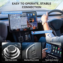 Load image into Gallery viewer, Wireless CarPlay Adapter, Converts Wired to Wireless Carplay Plug &amp; Play Dongle Wireless Control for iPhone 8 or Above &amp; OEM Wired CarPlay Cars
