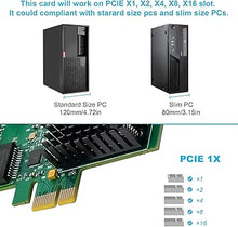 Load image into Gallery viewer, Dual-Port 2.5GBase-T PCIe Network Adapter RTL8125B 2500/1000/100Mbps PCI Express Gigabit Ethernet NIC Card RJ45 LAN Controller
