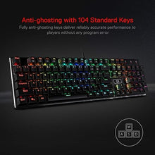 Load image into Gallery viewer, Redragon K556 RGB Mechanical Gaming Keyboard and M810 Pro Wireless Gaming Mouse Bundle
