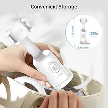 Load image into Gallery viewer, Auto Tracking Phone Holder, Auto Face Tracking Tripod, Portable All-in-one Smart Selfie Stick 360 Rotation Fast Face &amp; Object Tracking Cameraman Robot Mount for Phone Video Vlog Live Streaming(White)
