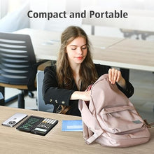 Load image into Gallery viewer, Rechargeable Scientific Calculator with Notepad 991ES Black Science Calculator with Writing Tablet Foldable Scientific Calculators for High School College Students School Office Supplies(991ES-BL)
