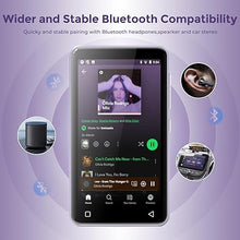 Load image into Gallery viewer, innioasis 80GB MP3 Player with Bluetooth and WiFi, MP3 Player for Kids with Spotify, Spotify Kids, Pandora, Audible, 4.0&quot; Touch Screen Music Player with Parental Controls, Up to 1TB (White+ Purple)
