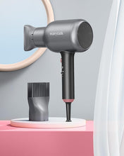 Load image into Gallery viewer, Wavytalk Ionic Hair Blow Dryer with Diffuser for Curly Hair Professional Salon Attachment Diffuser and Concentrator Nozzle for Women Styling Natural
