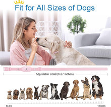Load image into Gallery viewer, Bousnic Dog Shock Collar for 2 Dogs - (8-120lbs) Waterproof Rechargeable Electric Dog Training Collar with Remote for Small Medium Large Dogs with Beep Vibration Safe Shock Modes(Pink)
