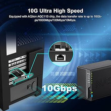 Load image into Gallery viewer, 10Gbe PCI-e Network Card, AQC113 Controller, 10G Base-T RJ45 Port NIC Card, GiGaPlus 100/1000/2500/10000Mbps Ethernet Card, 10Gb Ethernet Adapter Support Windows10/11/Windows Server/Linux
