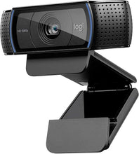 Load image into Gallery viewer, Logitech C920x HD Pro Webcam, Full HD 1080p/30fps Video Calling, Clear Stereo Audio, HD Light Correction, Works with Skype, Zoom, FaceTime, Hangouts, PC/Mac/Laptop/Macbook/Tablet - Black
