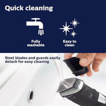 Load image into Gallery viewer, Norelco Philips Multigroomer All-in-One Trimmer Series 5000, 18 Piece Mens Grooming Kit, for Beard Face, Hair, Body Hair Trimmer for Men, No Blade Oil Needed, MG5750/49
